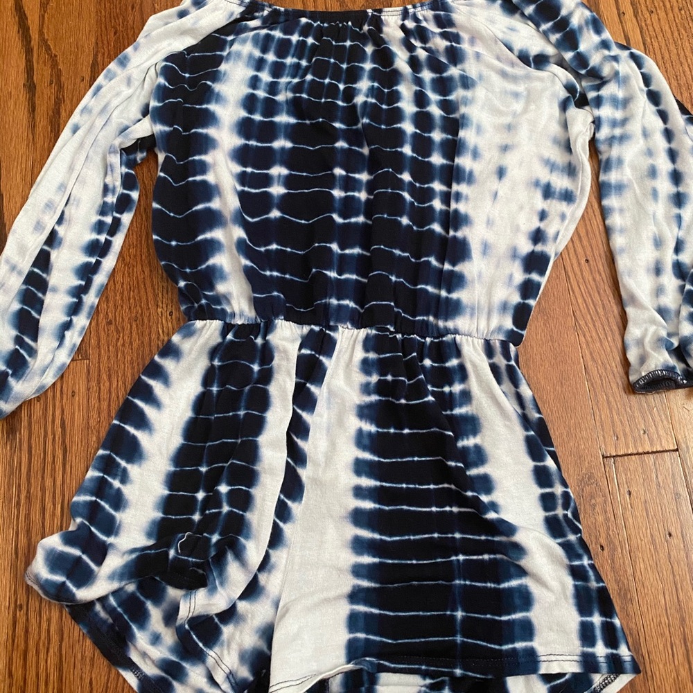 Girls Cheryl Kids Creations Medium Tie-Dye Romper